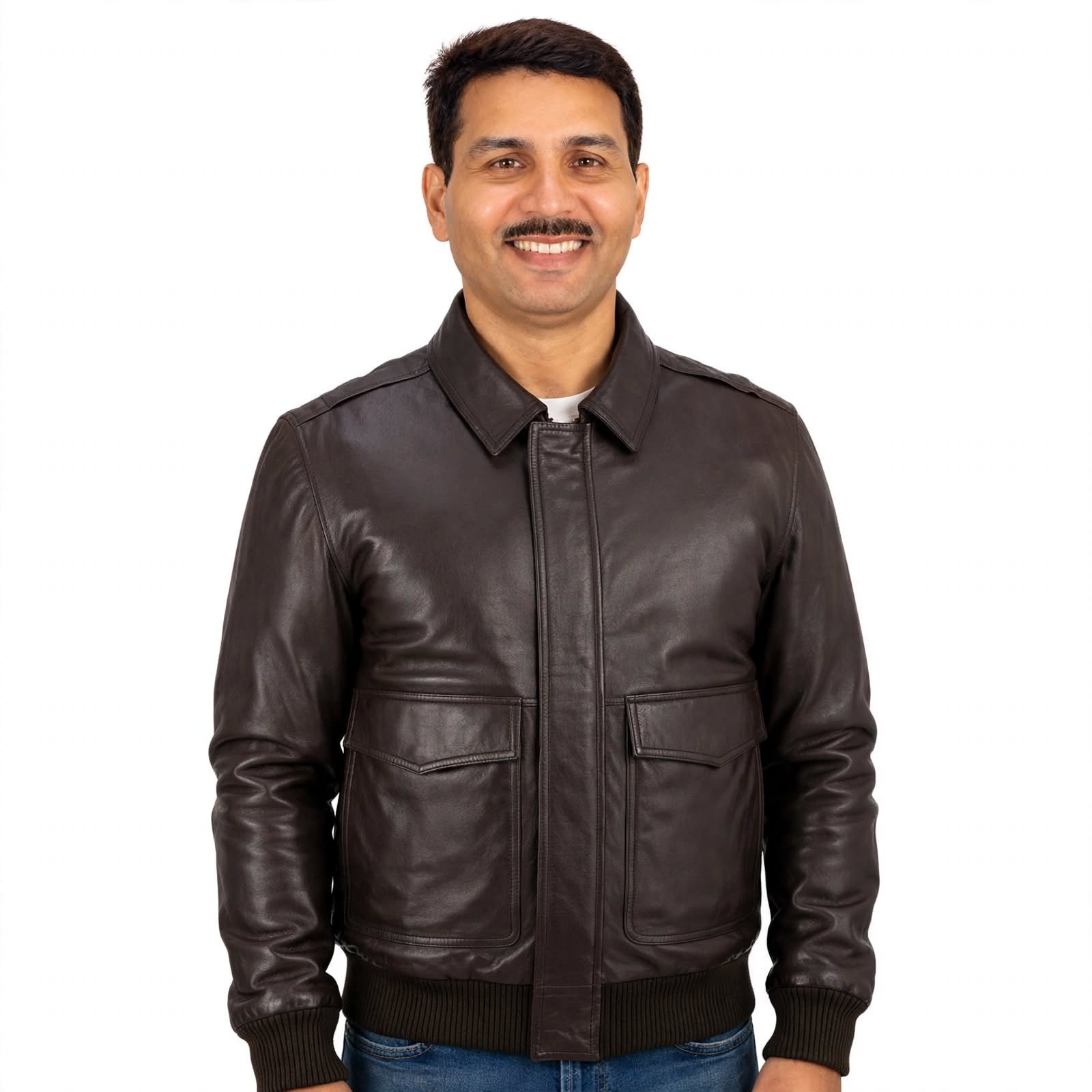 Pilot Real Leather Jacket