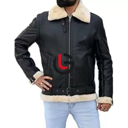 Customized Shearling Leather Jacket