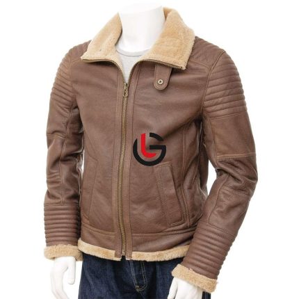 Shearling Leather Jacket