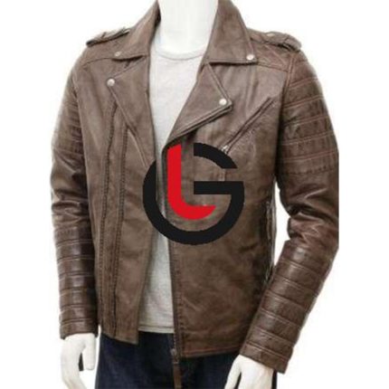 Cafe Racer Leather Jacket