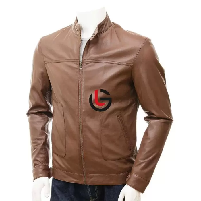 Light Brown Leather Jacket