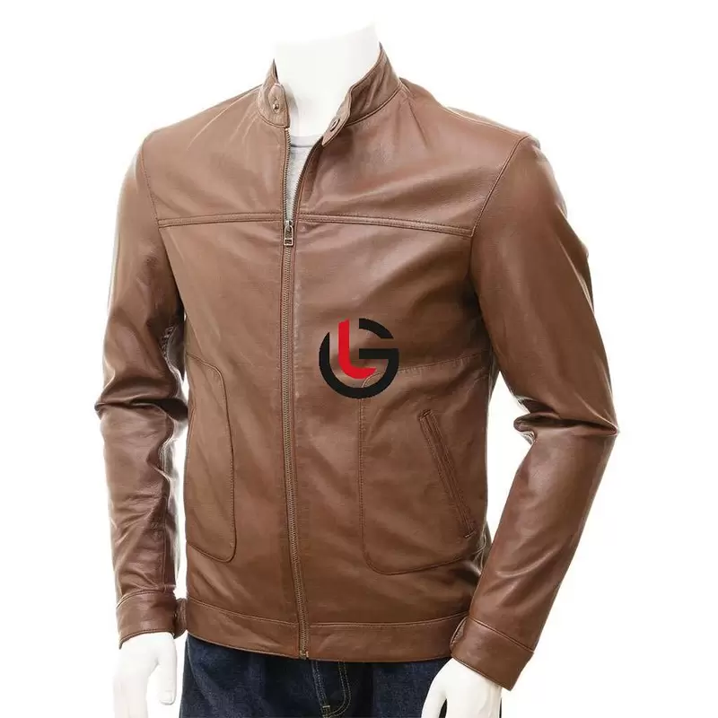 Light Brown Leather Jacket