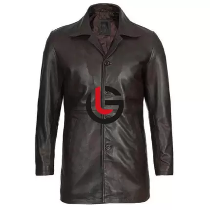 Gucci Long Leather Coat