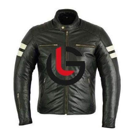 Handmade Biker Leather Jacket