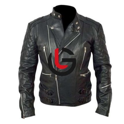 Custom Biker Leather Jacket