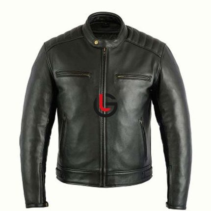 Motor Cycle Leather Jacket