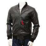 Sheepskin Varsity Leather Jacket
