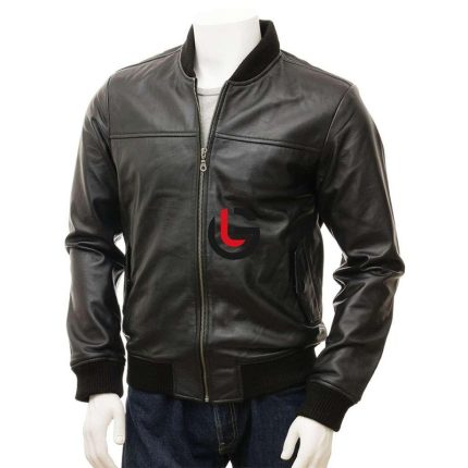 Sheepskin Varsity Leather Jacket