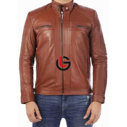 Lambskin Men Leather Jacket