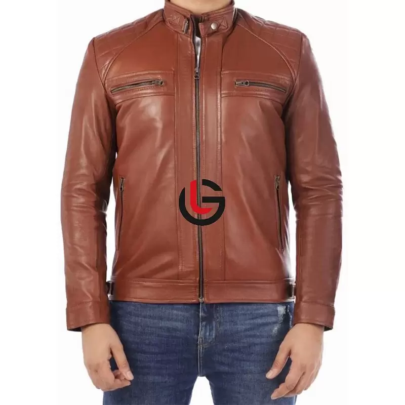 Lambskin Men Leather Jacket