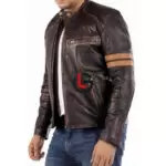 Oversize Motorbike Leather Jacket