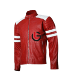 Motorbike Red Leather Jacket