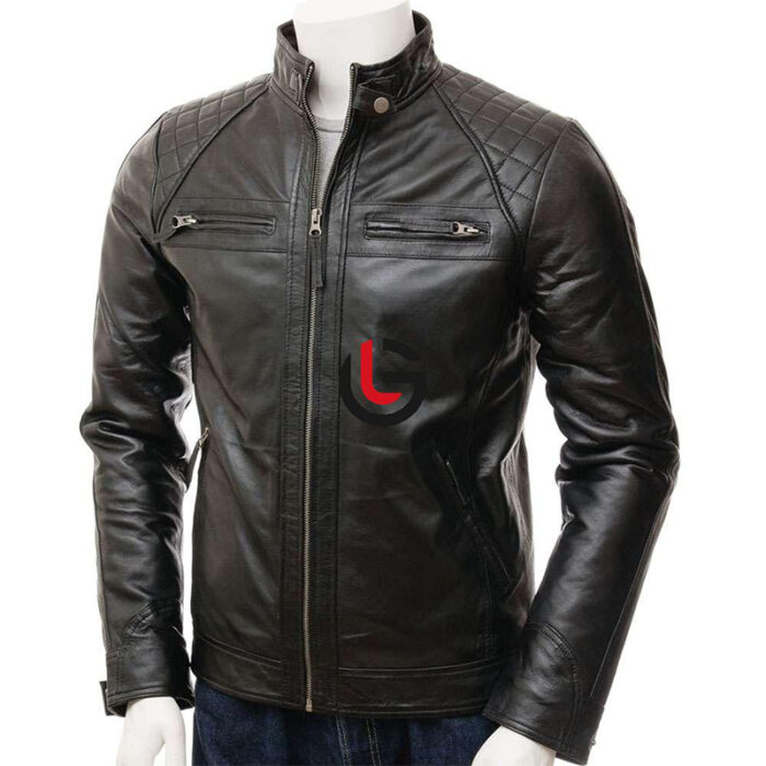 Outfit Men Leather Jacket