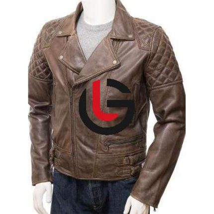 Trendy Men Leather Jacket