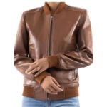 Bomber Leather Jacket