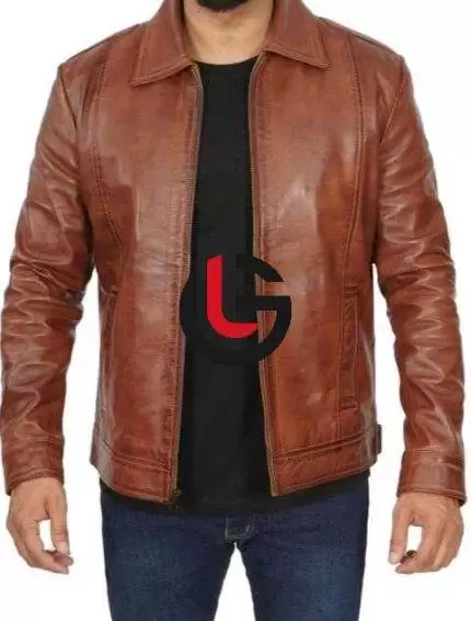 Top Men Leather Jacket