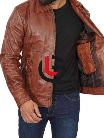 Top Men Leather Jacket