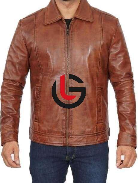 Top Men Leather Jacket