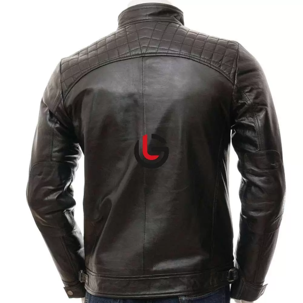 Outfit Men Leather Jacket