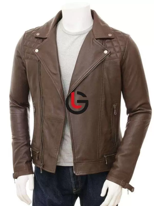 Genuine Leather Fashion Jacket