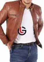 Lambskin Men Leather Jacket