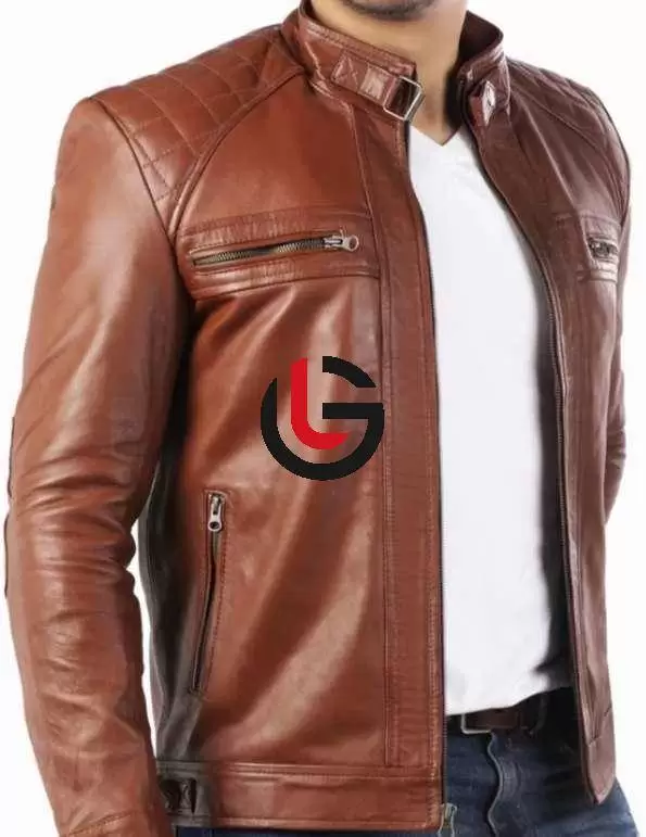 Lambskin Men Leather Jacket