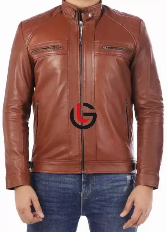 Lambskin Men Leather Jacket