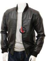 Sheepskin Varsity Leather Jacket