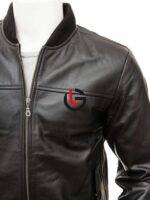 Sheepskin Varsity Leather Jacket