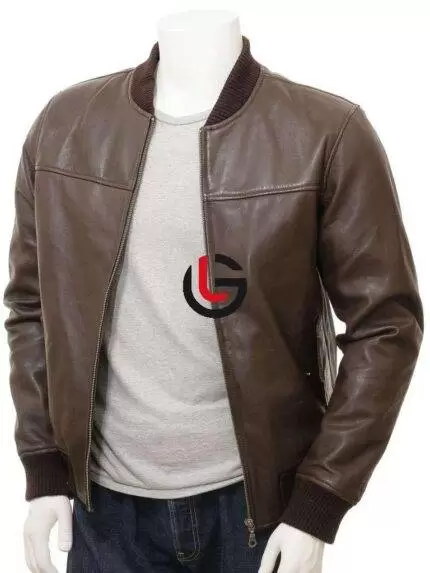 Bomber Leather Jacket
