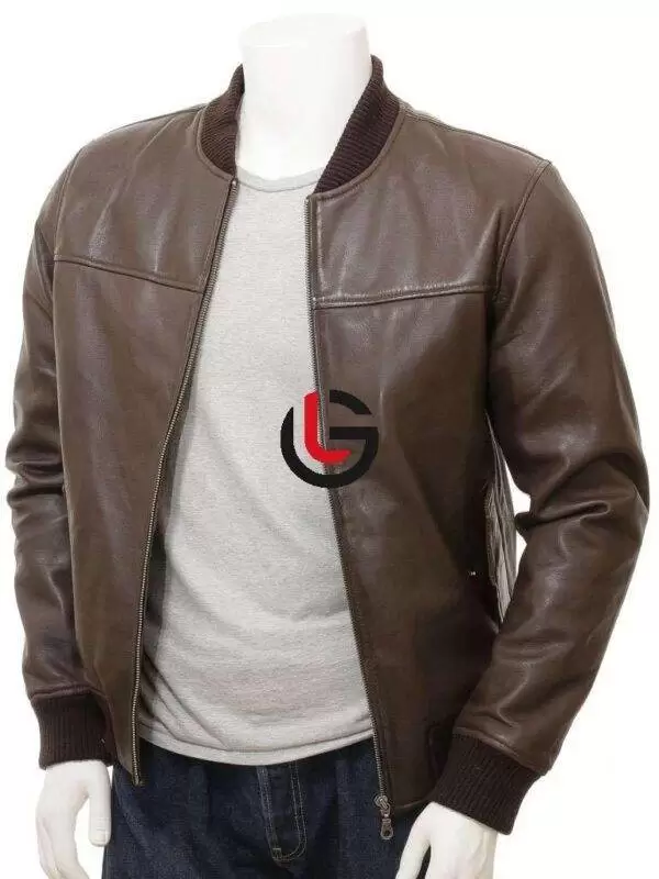 Bomber Leather Jacket