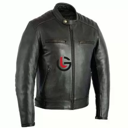 Motor Cycle Leather Jacket