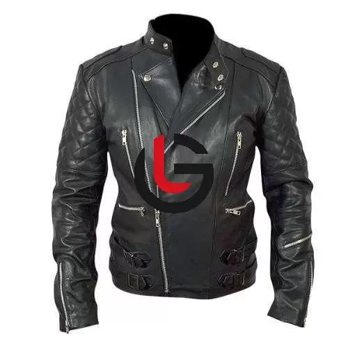 Custom Biker Leather Jacket