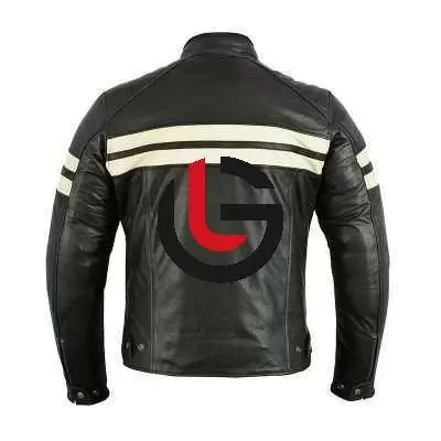 Handmade Biker Leather Jacket