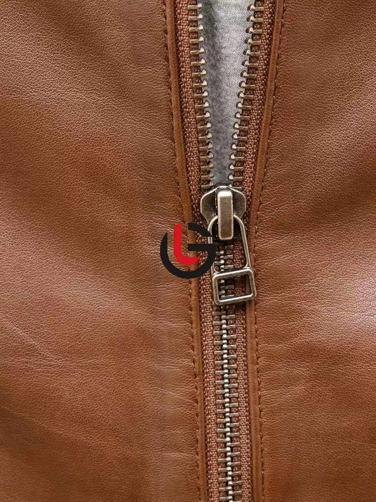 Light Brown Leather Jacket