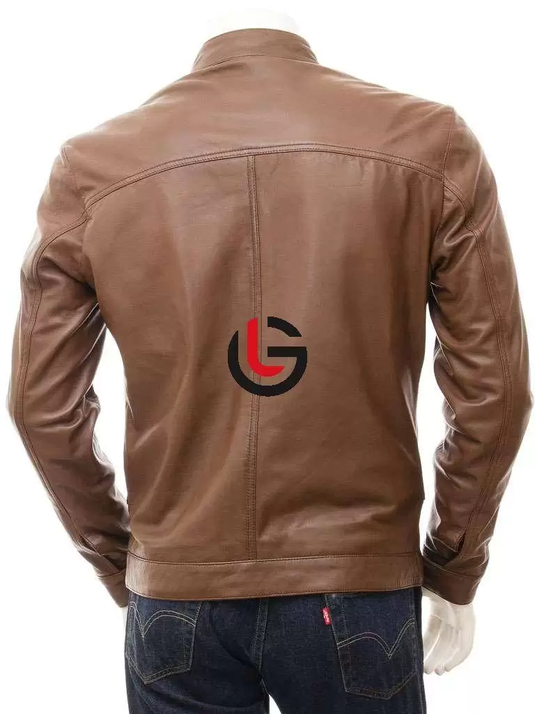 Light Brown Leather Jacket