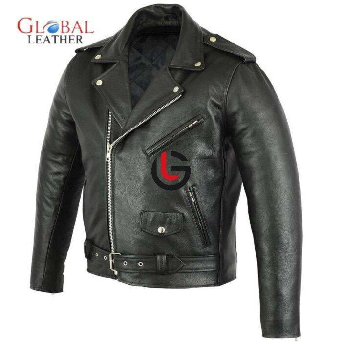 Classic Racing Leather Jacket