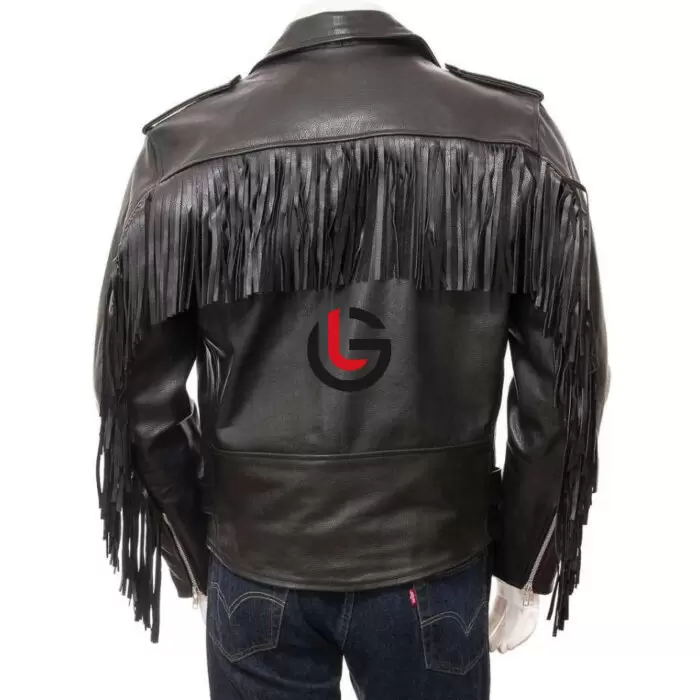Fringe Brando Motorcycle Jacket