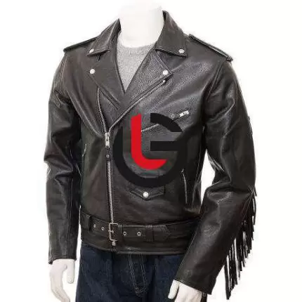 Fringe Brando Motorcycle Jacket