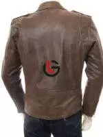 Vintage Brown Leather Jacket