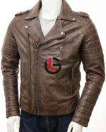 Cafe Racer Leather Jacket
