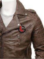 Cafe Racer Leather Jacket