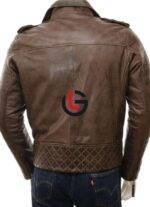 Cafe Racer Leather Jacket
