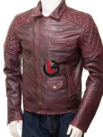 Classic Biker Leather Jacket