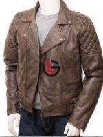 Trendy Men Leather Jacket