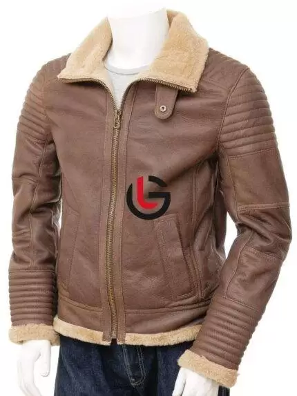 Shearling Leather Jacket