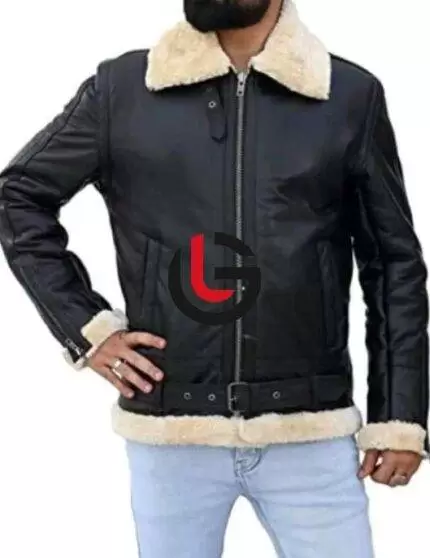 Customized Shearling Leather Jacket