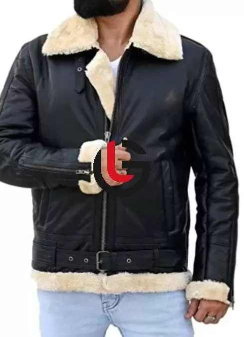 Customized Shearling Leather Jacket