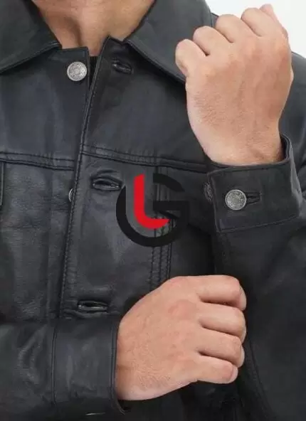 Jean Style Leather Jacket