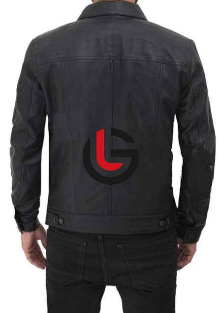 Jean Style Leather Jacket